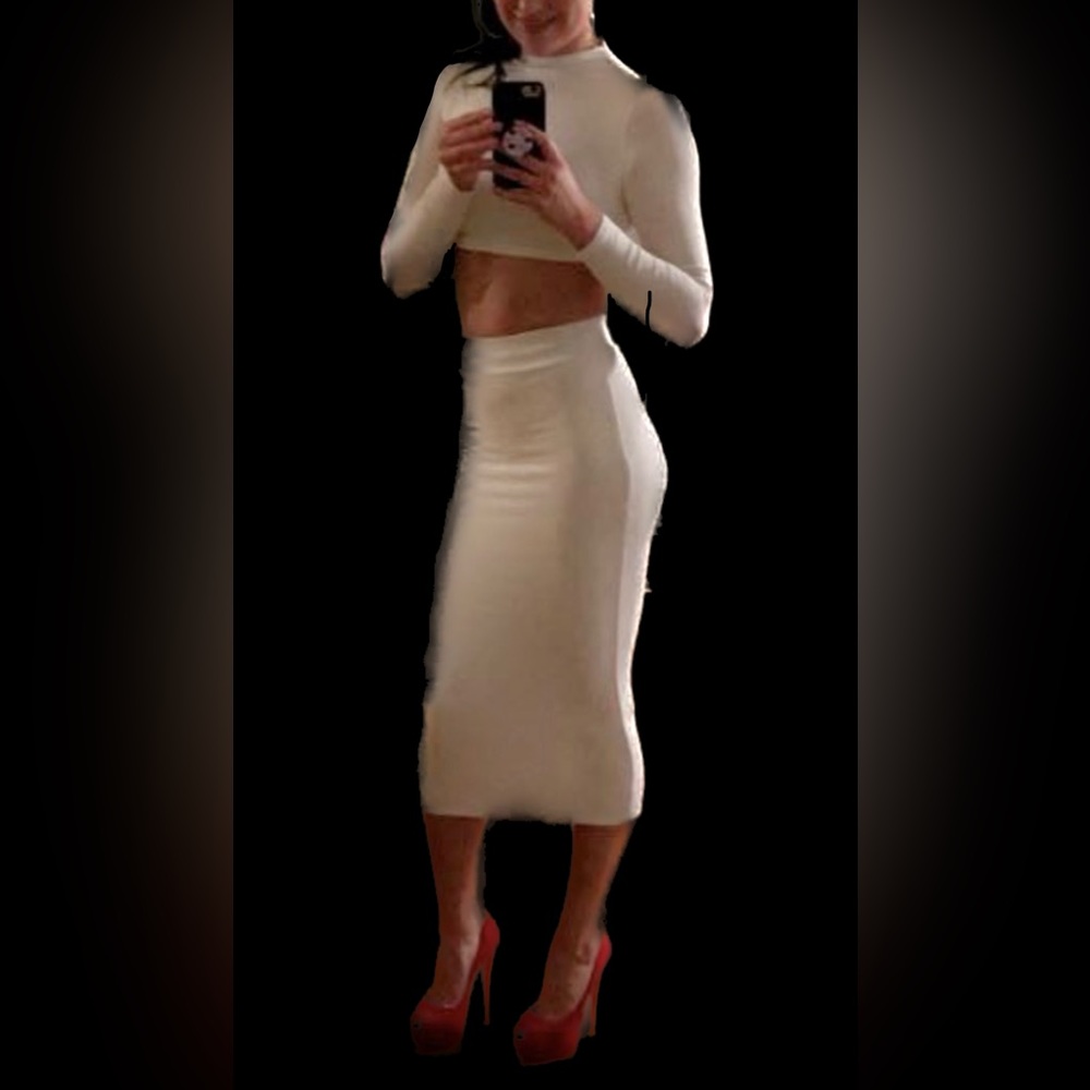 NAKEDWARDROBE skirt set